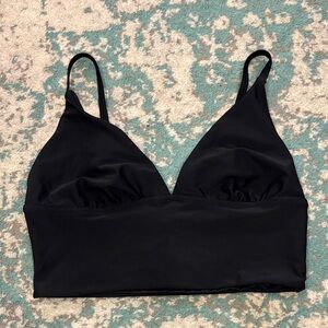Elegant Black Women's Swim Top
